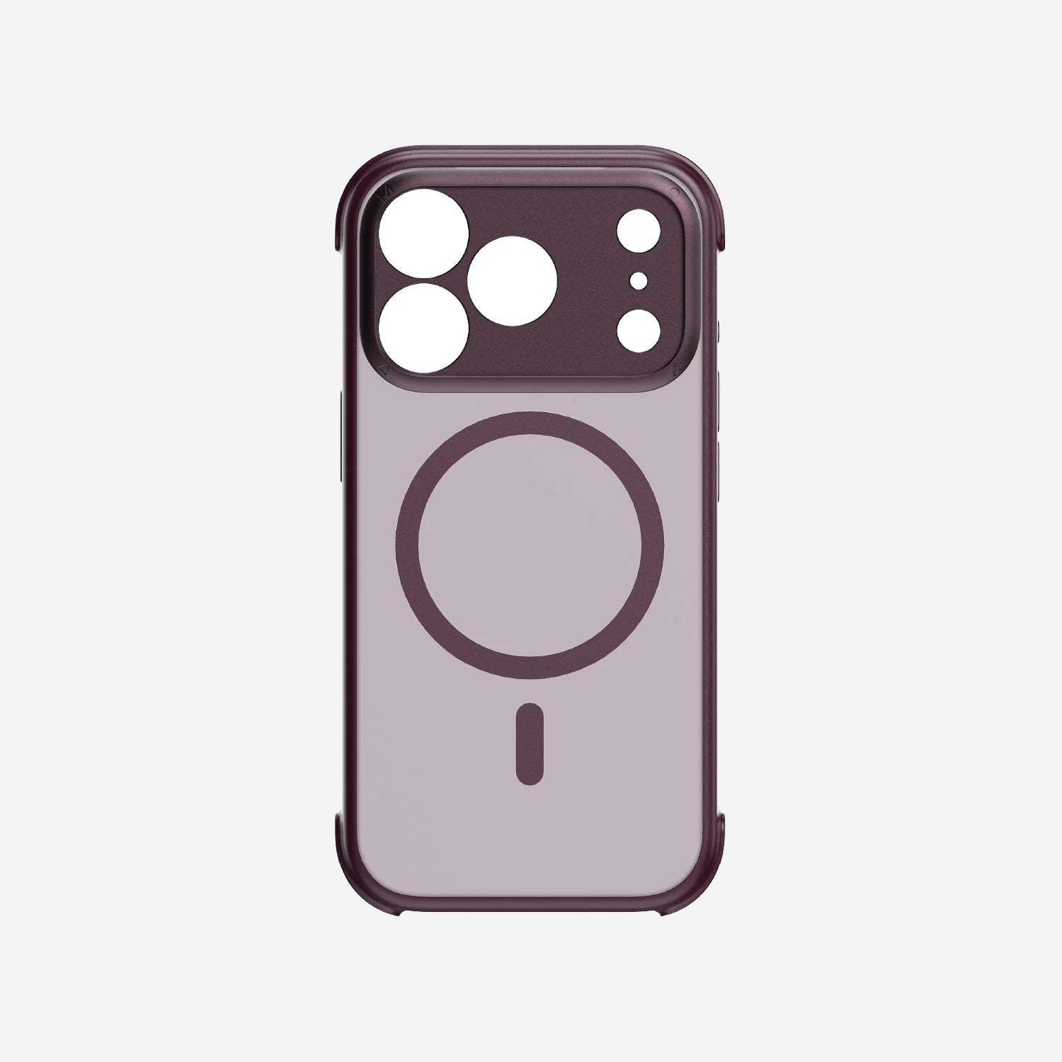 MOMAX Sōma Air Magnetic Case iPhone 18 Series · Dusky Cherry · iPhone 18 Pro
