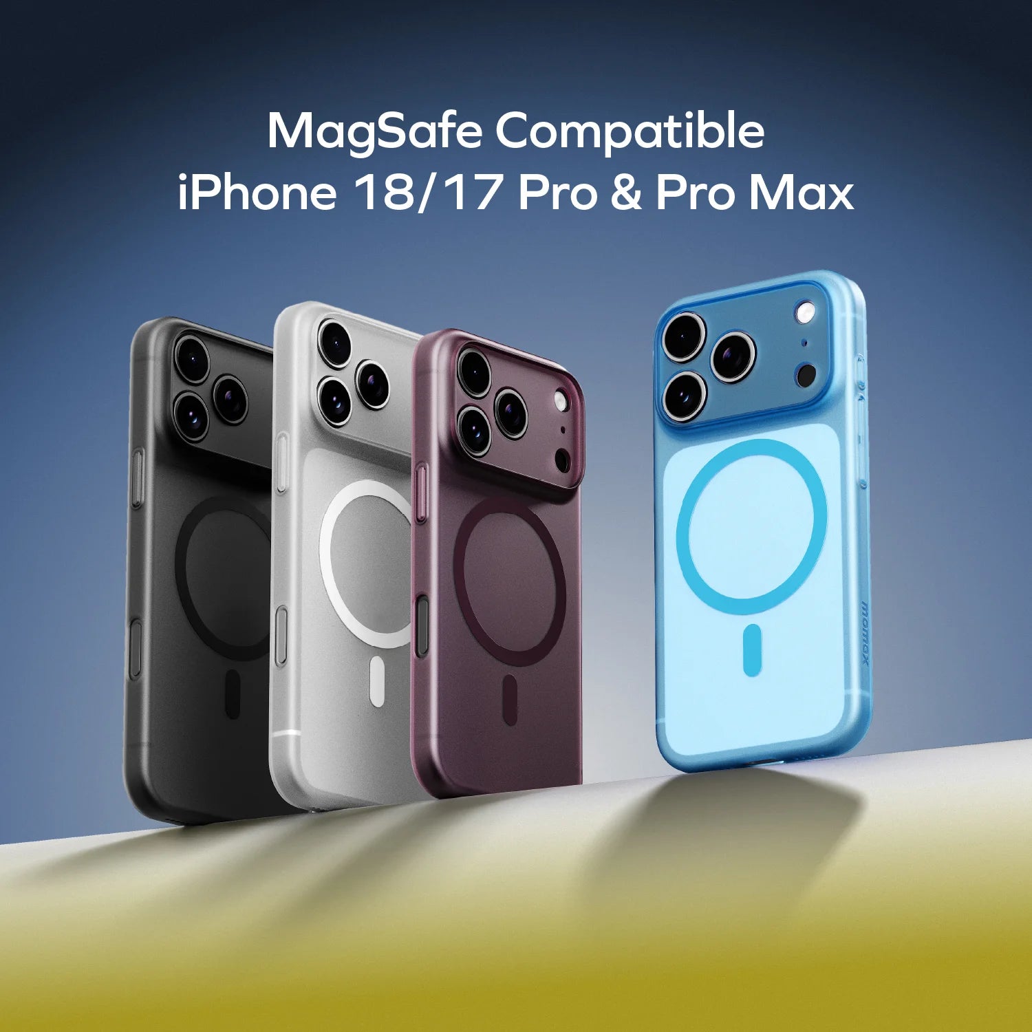 MOMAX Sōma Slim Ultra-Thin Magnetic Case iPhone 18 Series · A closer look