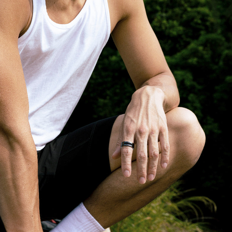 MOMAX 1-Sense Multi-Functional Health Tracking Smart Ring · A closer look