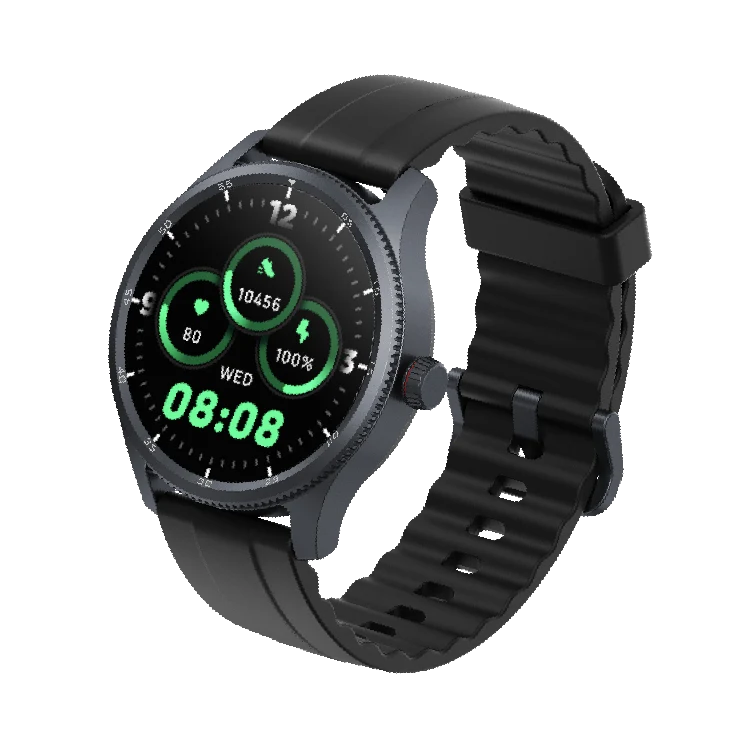 MOMAX 1-Wear Smart Watch · Black