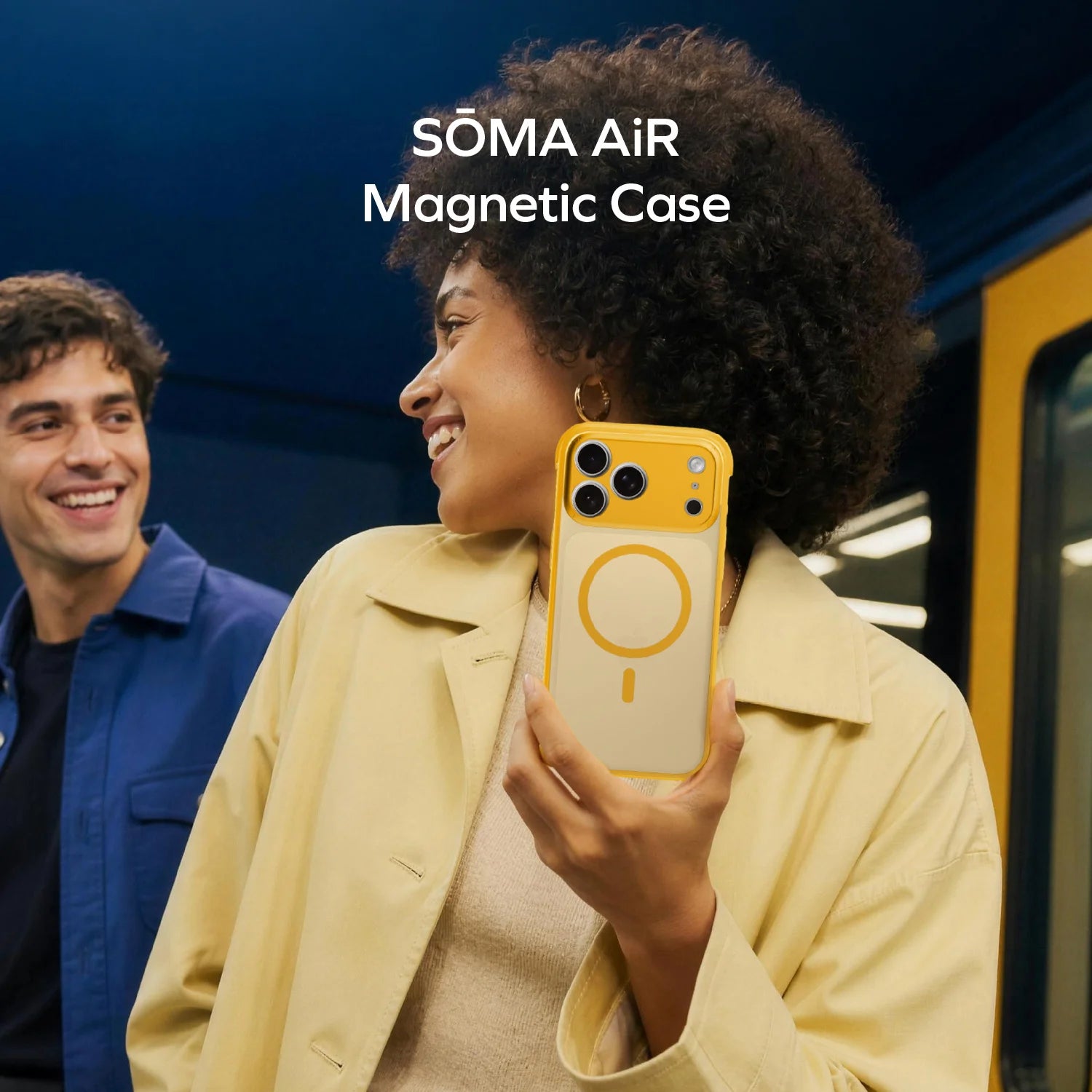 MOMAX Sōma Air Magnetic Case iPhone 18 Series · A closer look