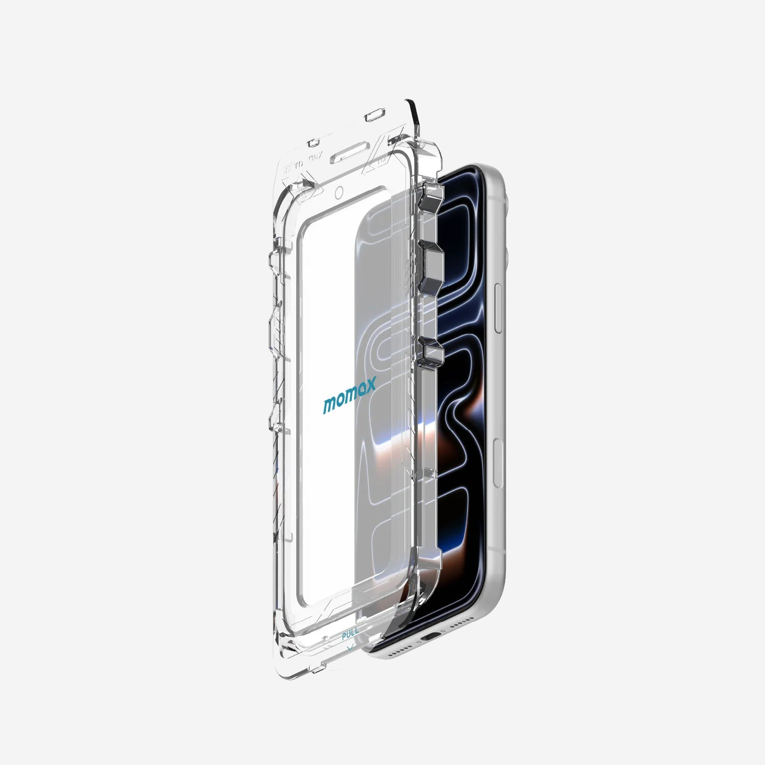 MOMAX Glass Pro+ Ultra Clear HD Tempered Glass iPhone 18 Series · iPhone 18 Pro