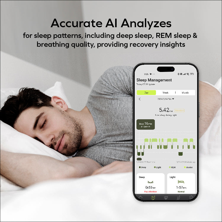 MOMAX 1-Sense Multi-Functional Health Tracking Smart Ring · A closer look