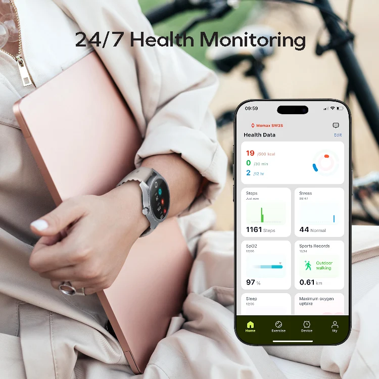 MOMAX 1-Wear Smart Watch · A closer look