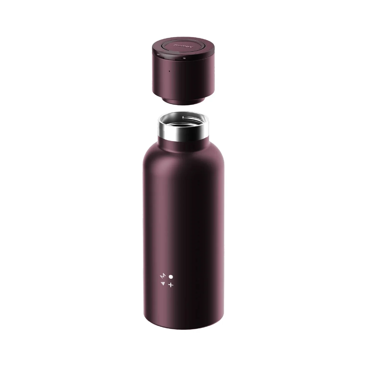 MOMAX 1-Vibe Bottle Speaker — BS13 · 暮櫻紅